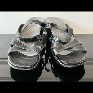 Naot Black High Heel Sandals